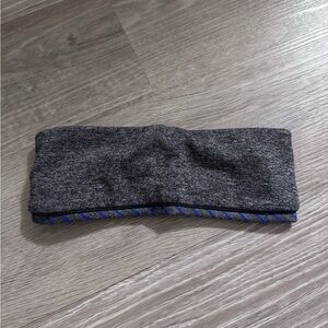 Lululemon Athletica Gray and Blue Headband